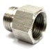 SS Adapter Equal  Hex Male/Female Commercial Stainless Steel 202.